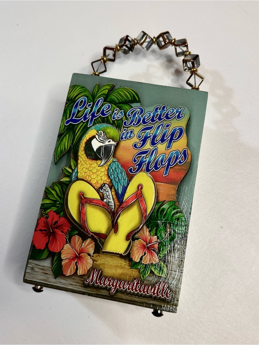 Vintage Cigar box Margaritaville purse